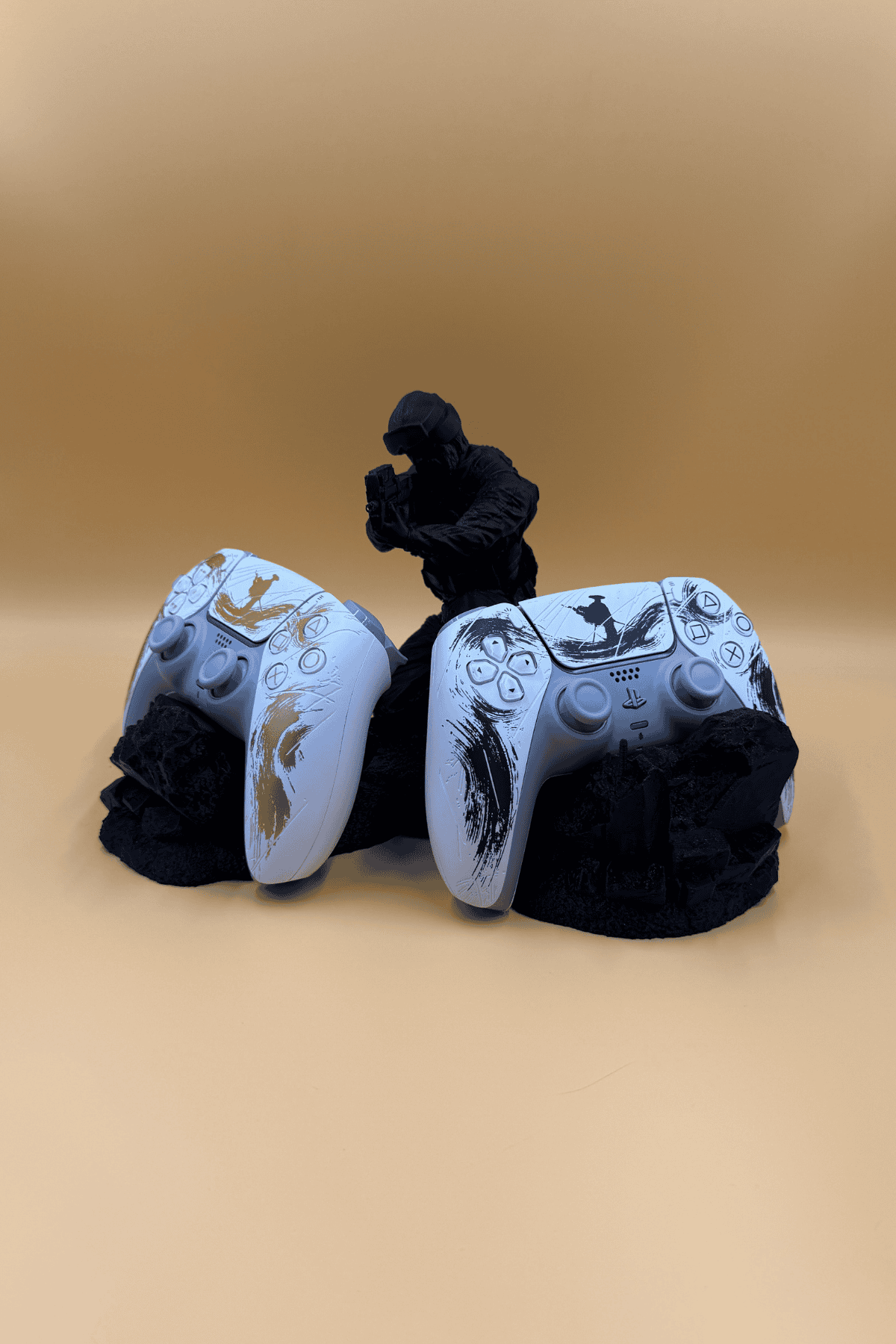 Çift Yuvalı Asker Konsol Standı