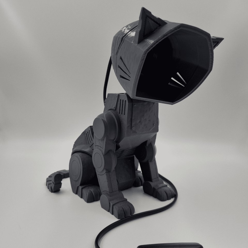 Meka Kedi Masa Lambası