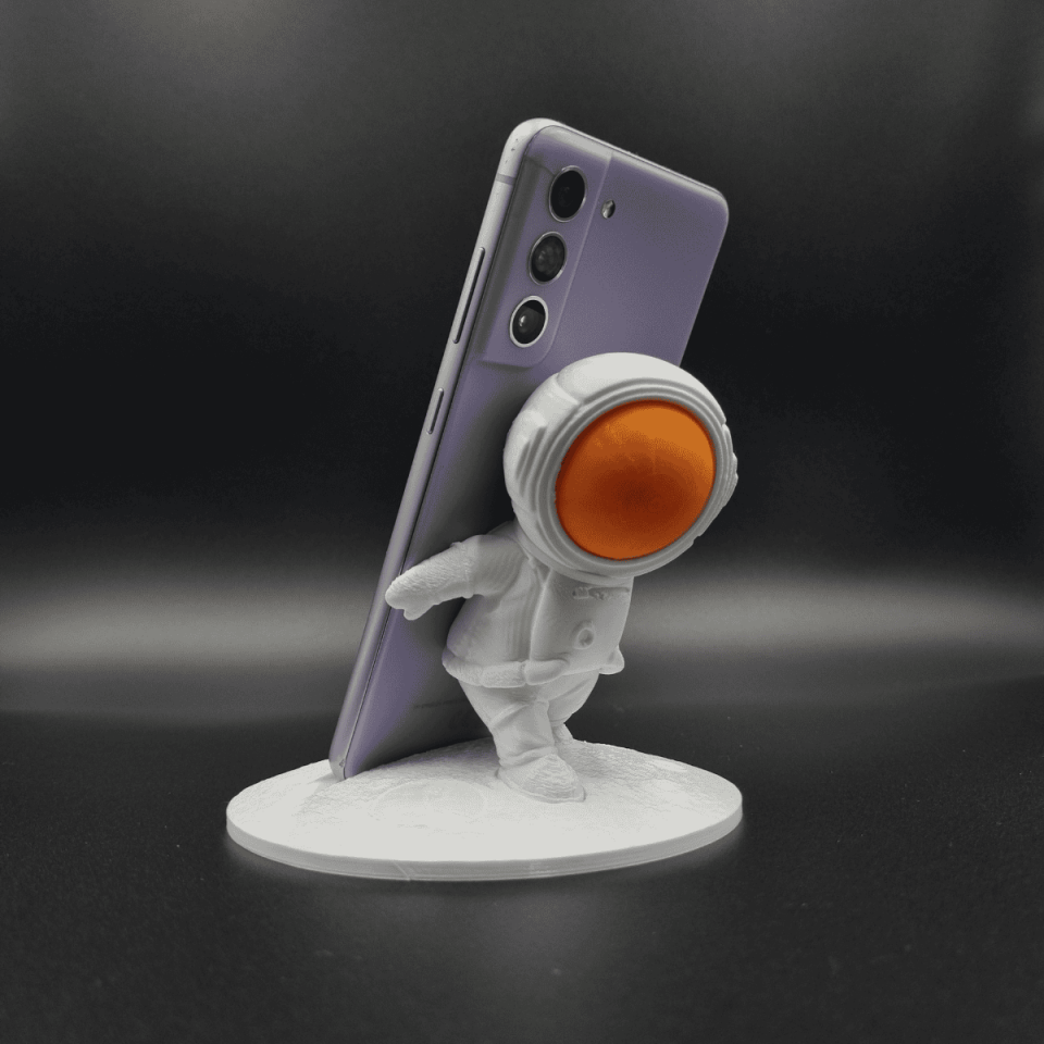 Astronot Figürü Telefon Standı