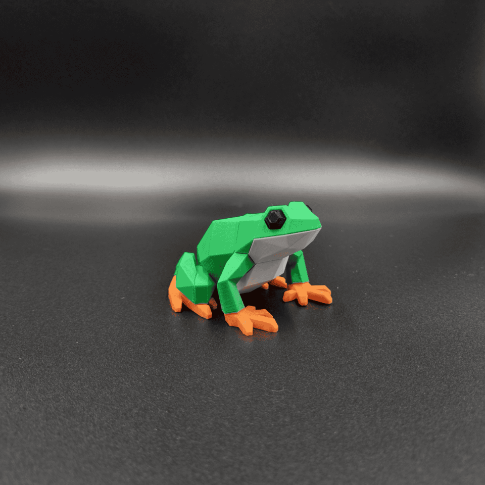 Mıknatıslı Kurbağa Yapboz