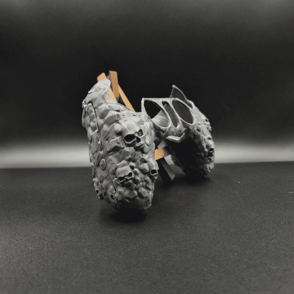 İskelet Motifli Ps5 Joystick Kılıfı