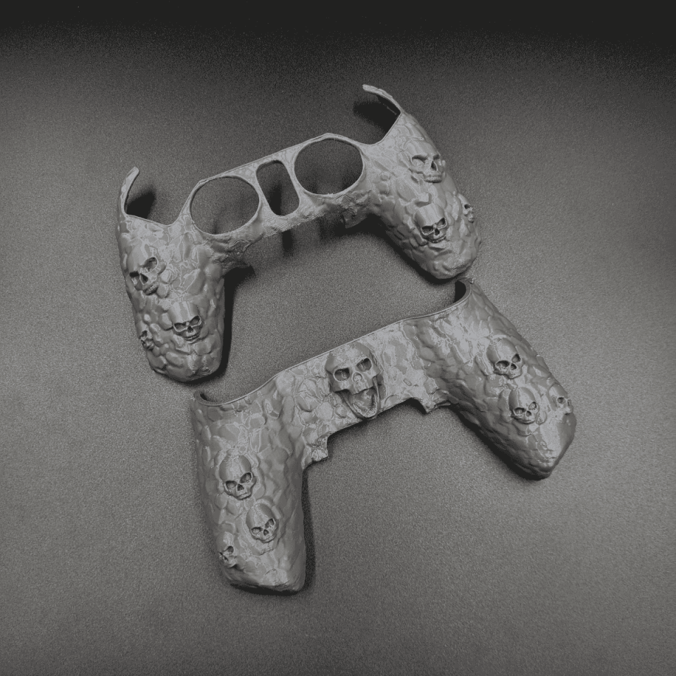 İskelet Motifli Ps5 Joystick Kılıfı