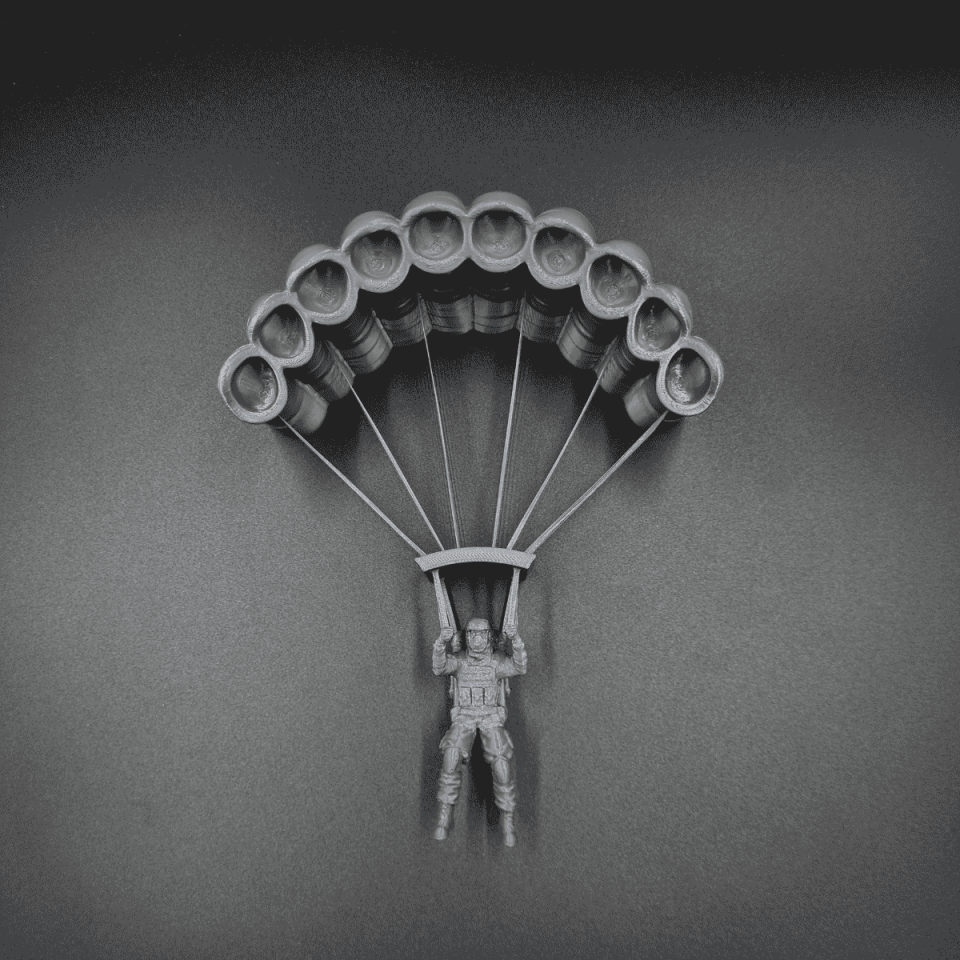 Paraşütçü Kulaklık Standı