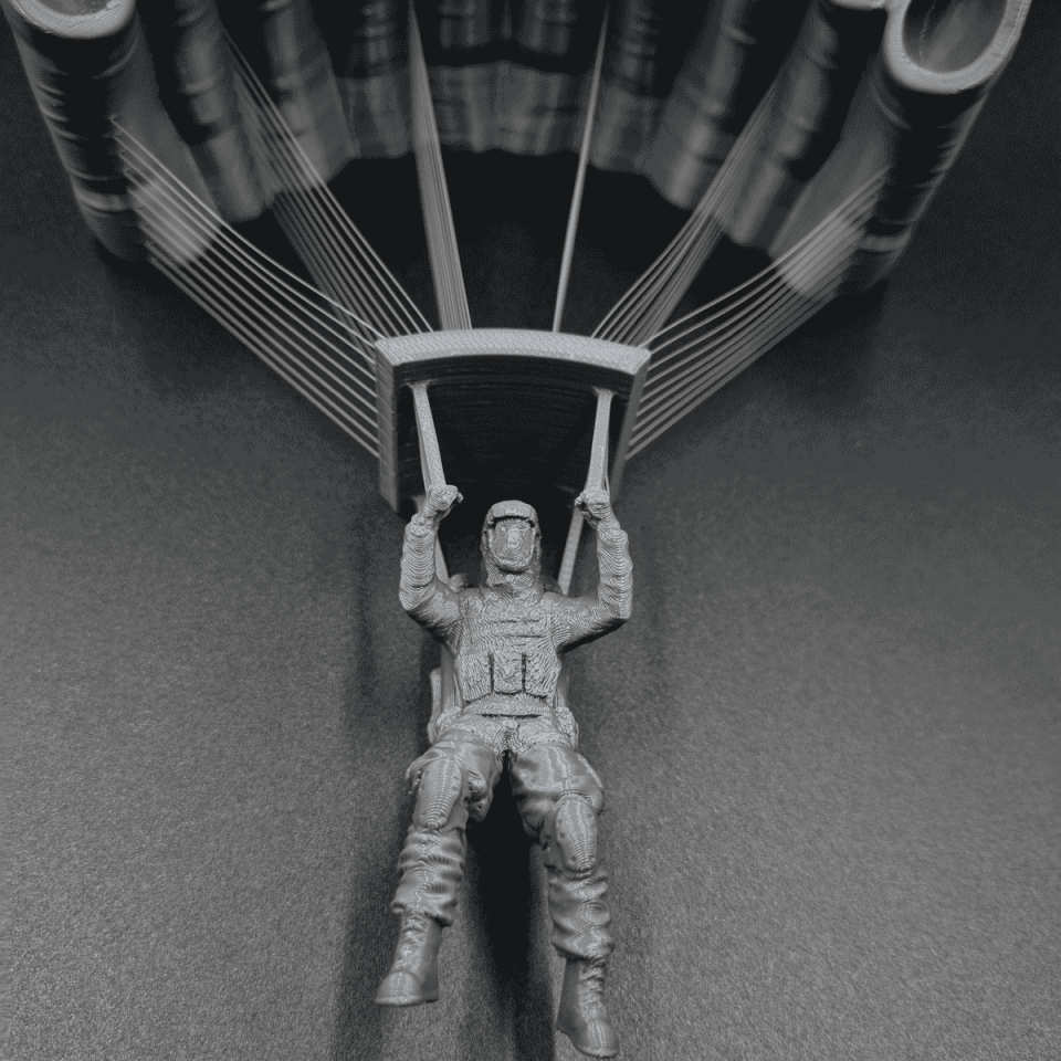 Paraşütçü Kulaklık Standı