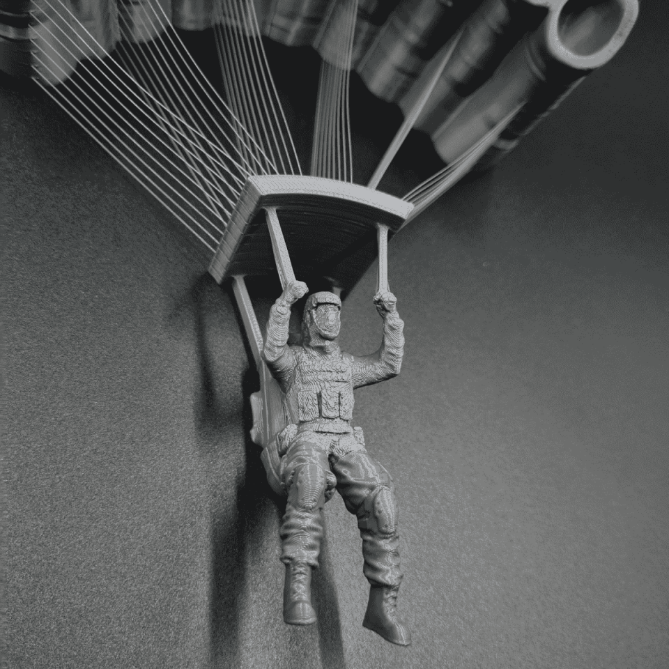 Paraşütçü Kulaklık Standı