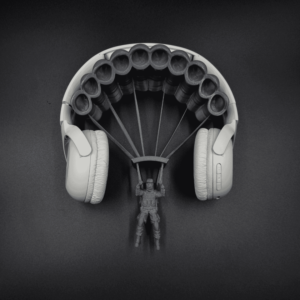 Paraşütçü Kulaklık Standı