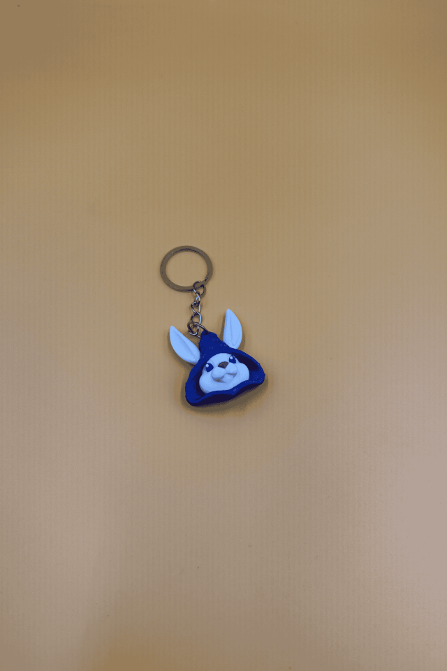 Sevimli Tavşan Anahtarlık