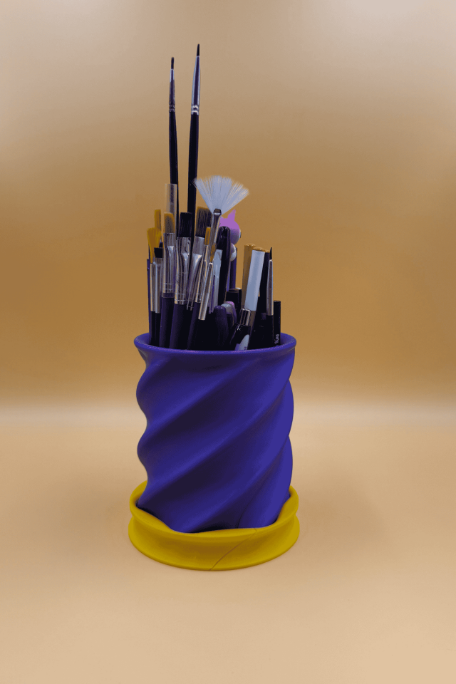 Spiral Halkalı Silindir Kalemlik