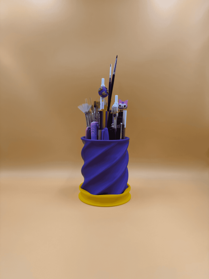 Spiral Halkalı Silindir Kalemlik