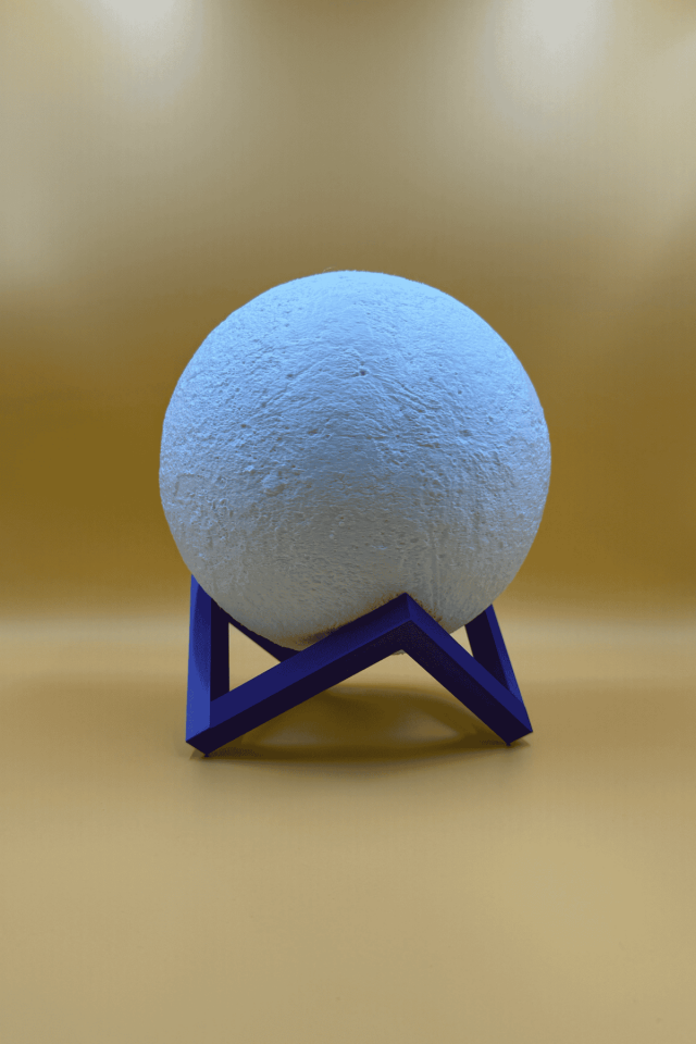 Ay Figürü Gece Lambası