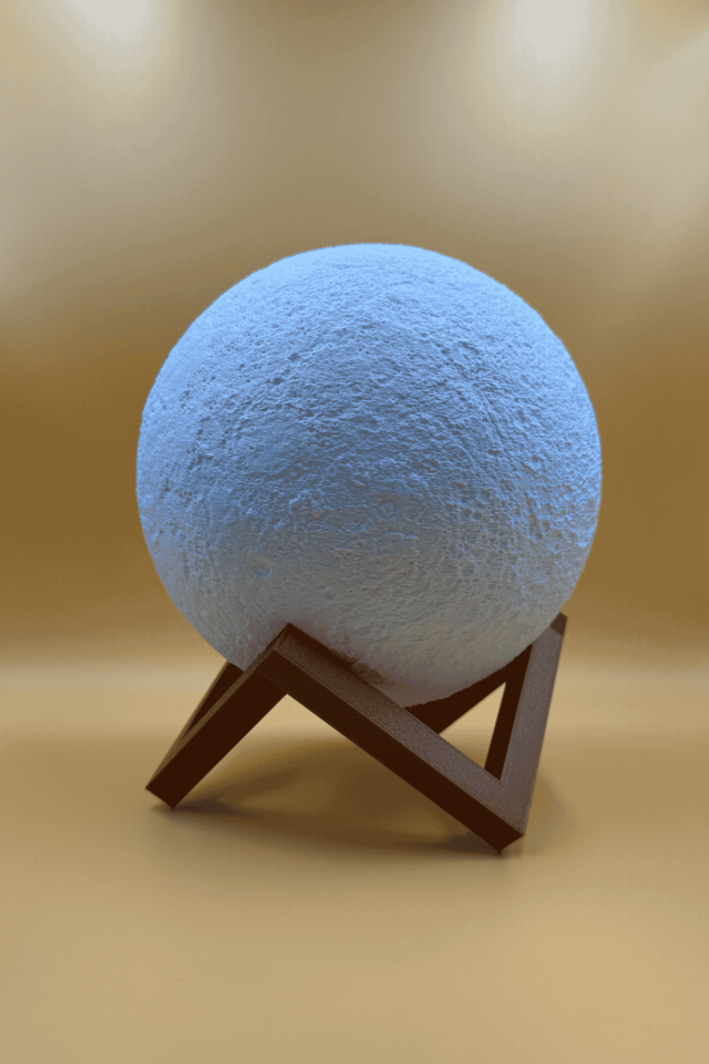 Ay Figürü Gece Lambası