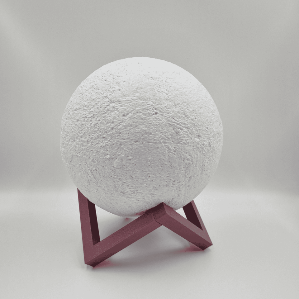 Ay Figürü Gece Lambası