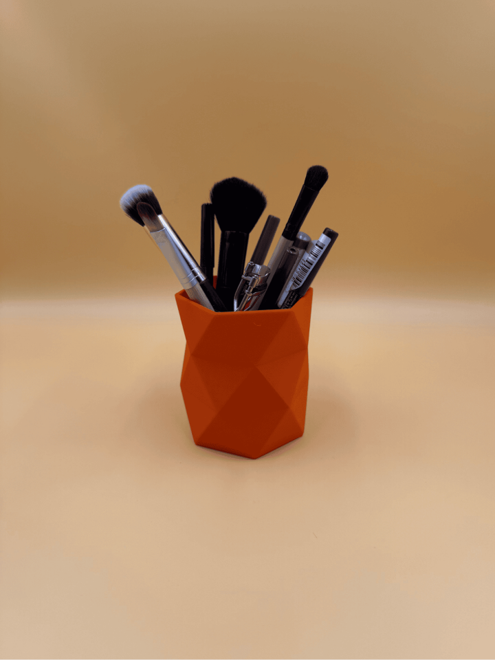 Geometrik Desenli Kalemlik