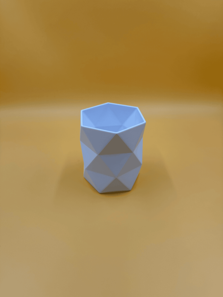 Geometrik Desenli Kalemlik