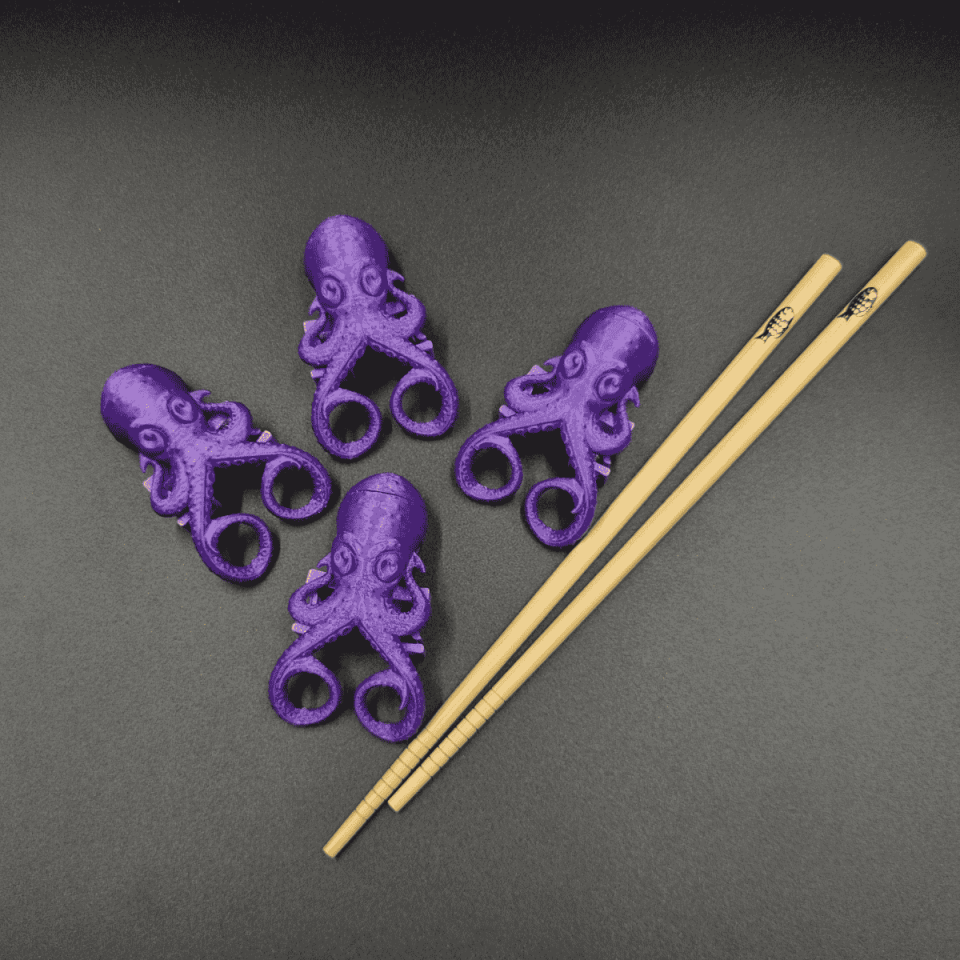 Ahtapot Chopstick Tutma Aparatı