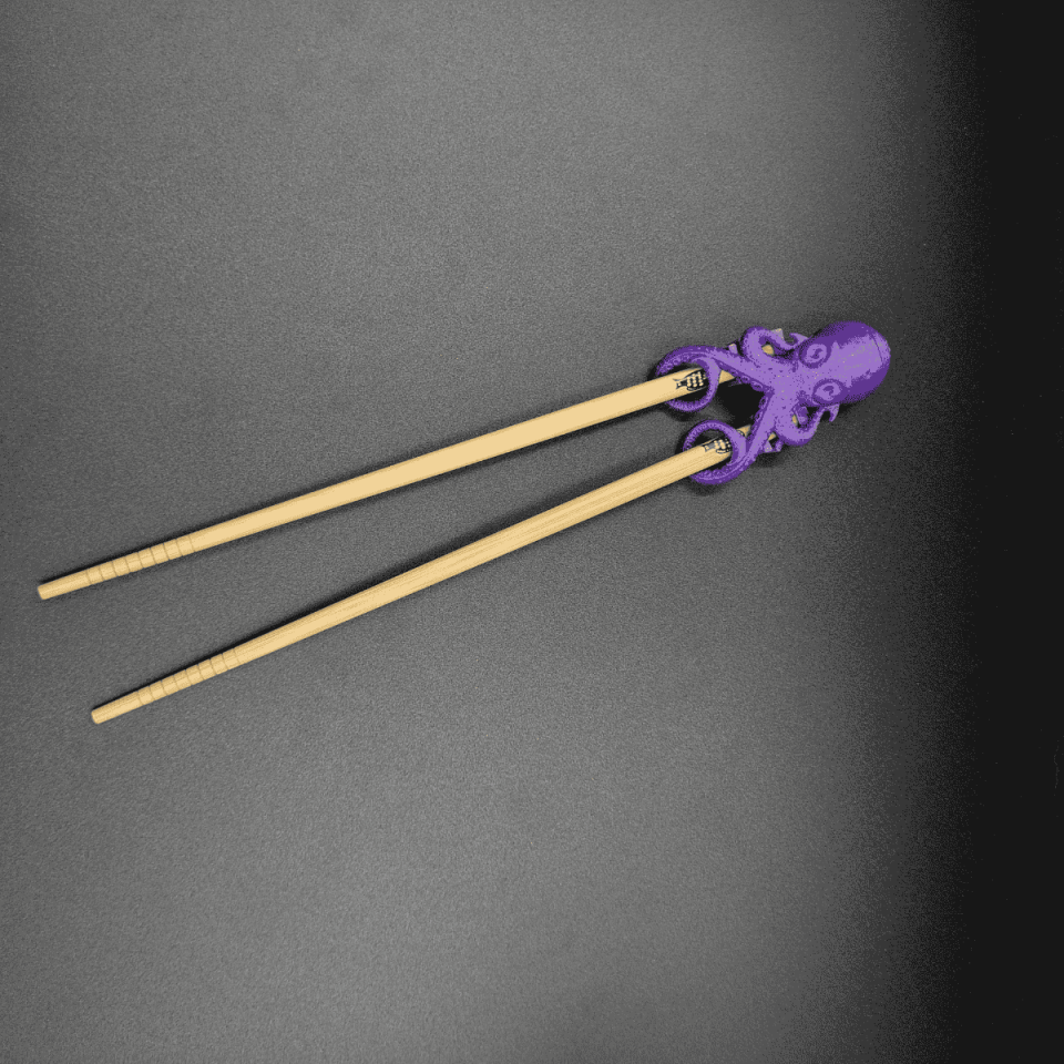 Ahtapot Chopstick Tutma Aparatı