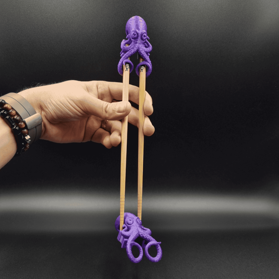 Ahtapot Chopstick Tutma Aparatı