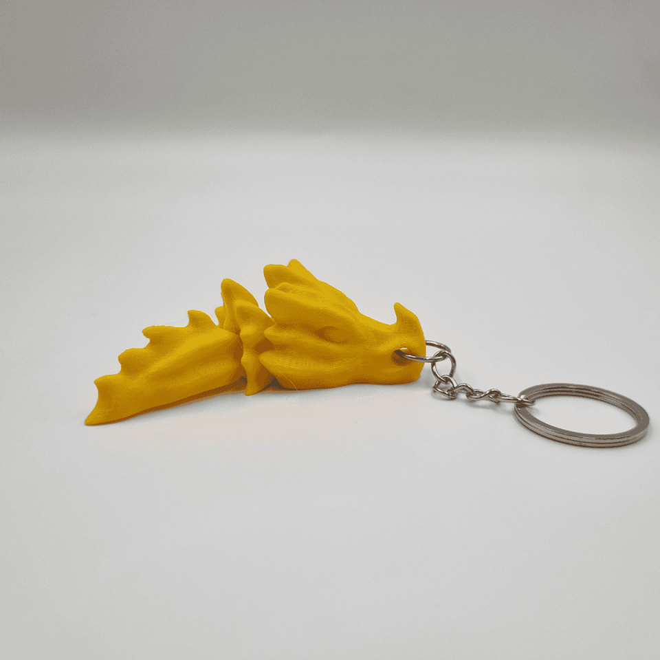 İskelet Hayvan Figürlü Anahtarlık