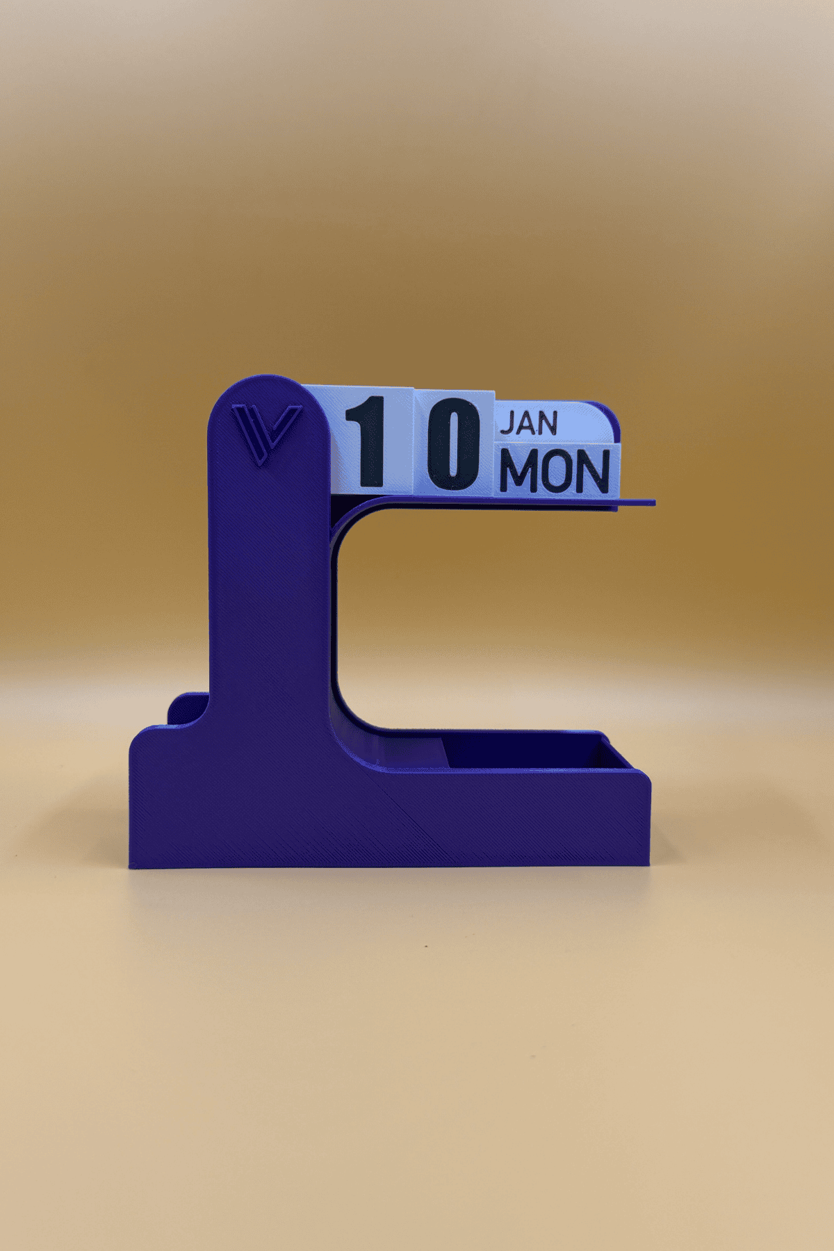Masaüstü Flip Calender - Çevirmeli Takvim Mor