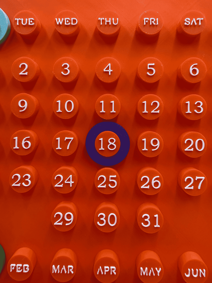 Masaüstü Circleday Calender