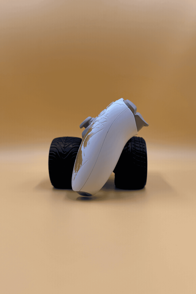 F1 Lastikli Konsol Standı Tek Yuva