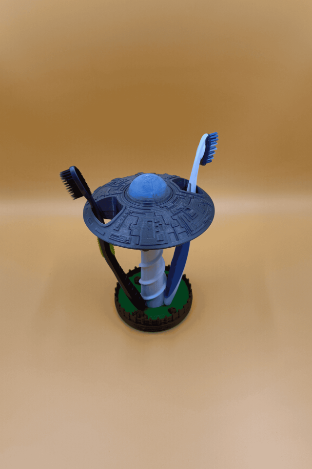 UFO Diş Fırçası Tutucu