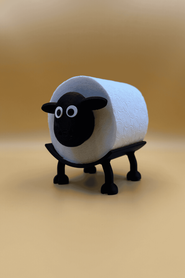 Kuzu Kuzu Tuvalet Kağıdı Tutucu