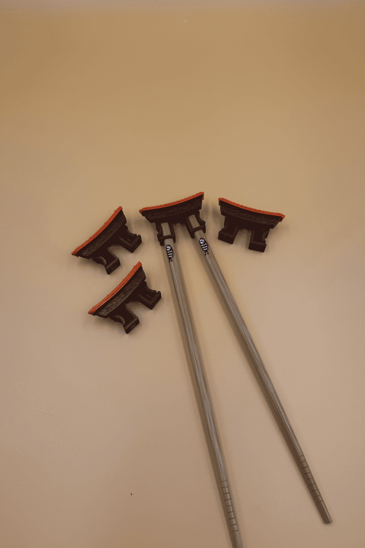 Torii Kapısı Chopstick Tutma Aparatı (4'lü)