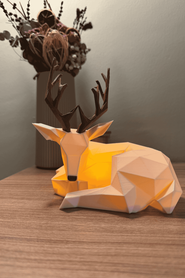 Ren Geyiği Dekoratif Aydınlatma